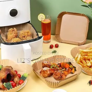 Squre Air Fryer Disposable Paper Liner