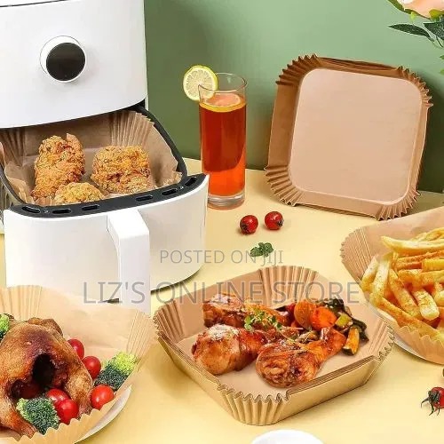 Squre Air Fryer Disposable Paper Liner