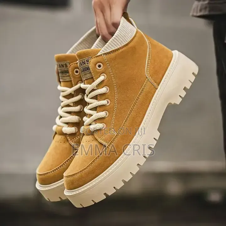 Men's New Autumn High Top Lace