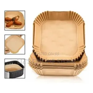 Squre Air Fryer Disposable Paper Liner