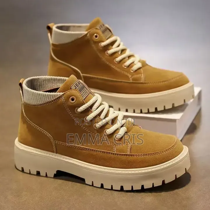 Men's New Autumn High Top Lace