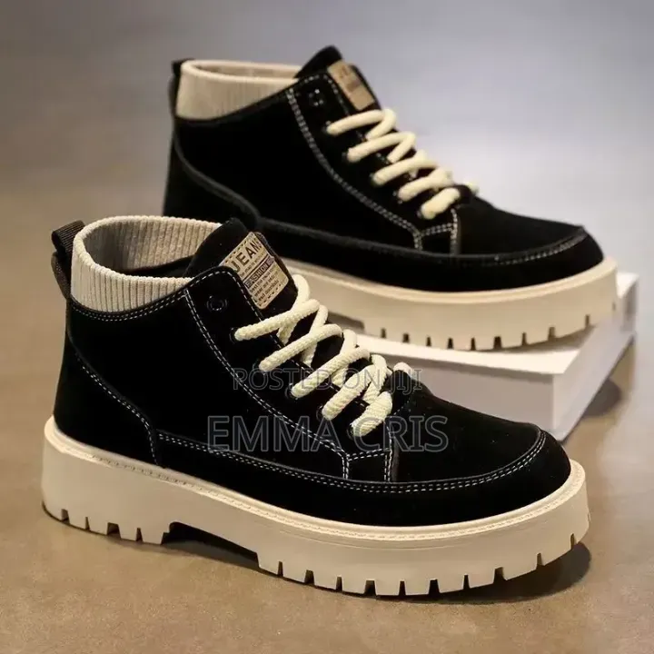 Men's New Autumn High Top Lace