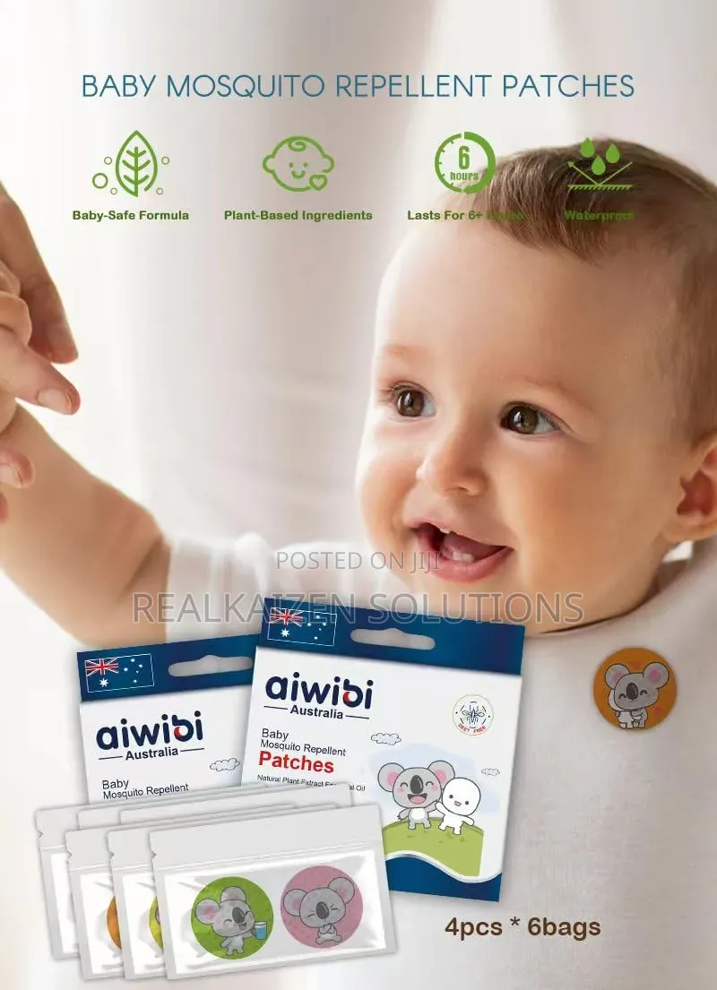 Aiwibi Baby Mosquito Repellent Patches 24pcs