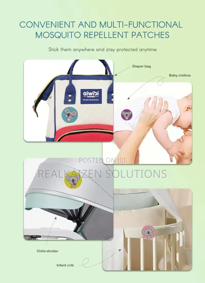 Aiwibi Baby Mosquito Repellent Patches 24pcs
