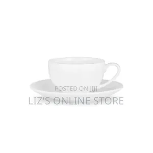 Set of 6 Espresso Cups With Saucers,