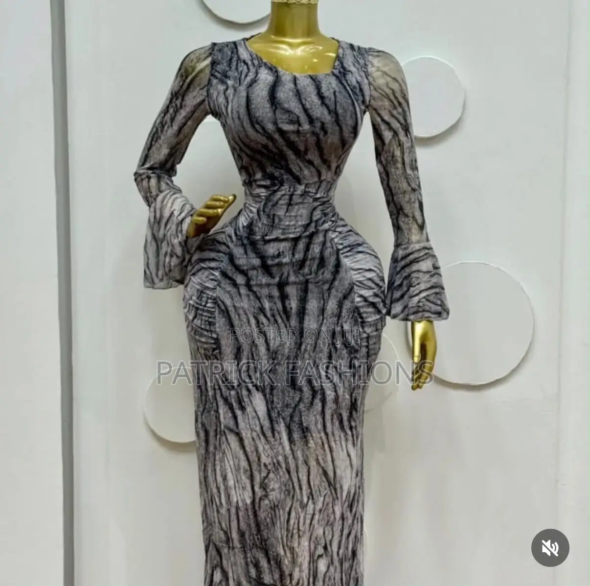 Ruched Floral Mermaid Maxi Dresses Available in Various Colors