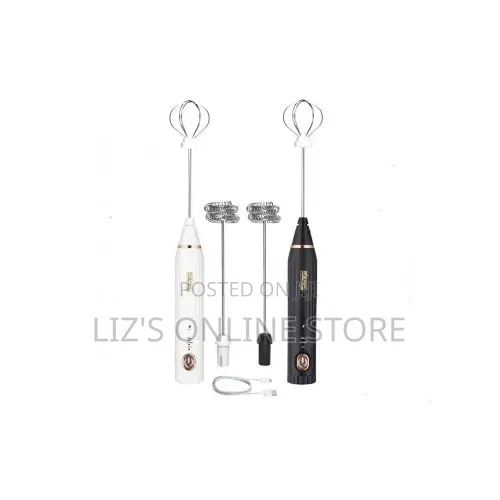 DSP 2 in 1 Battery Rechargeable Milk Frother for Coffee,