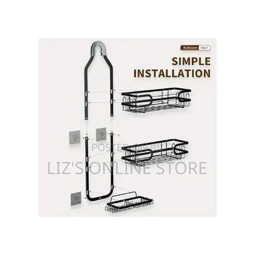 3 Tier Over Shower Head Hanging Shower Caddy