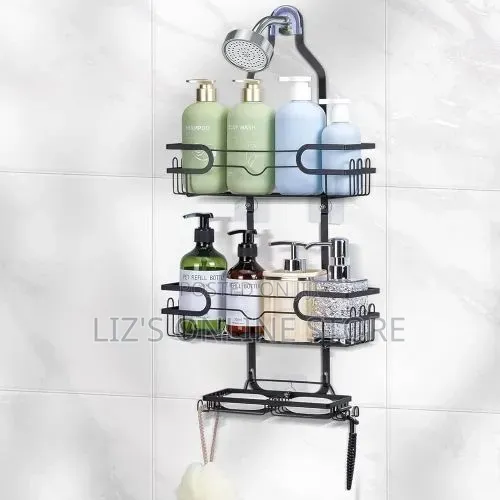 3 Tier Over Shower Head Hanging Shower Caddy