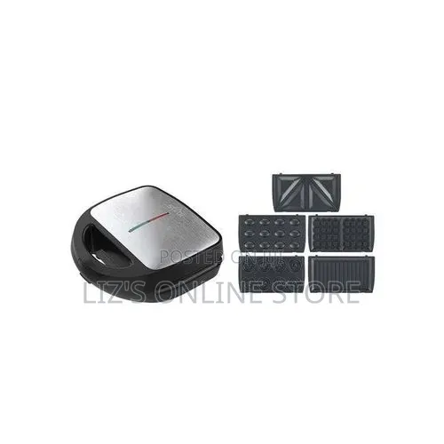 5 in 1 Waffle Maker Sandwich Nuts Donuts Shells Maker Machine