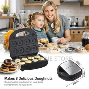 5 in 1 Waffle Maker Sandwich Nuts Donuts Shells Maker Machine