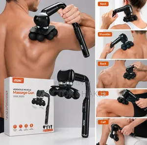MDHL Deep Tissue Massage Gun – 10 Heads Portable Body Massager