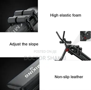 Adjustable Abdominal and Sit-Up Exercise Bench