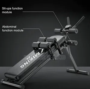 Adjustable Abdominal and Sit-Up Exercise Bench