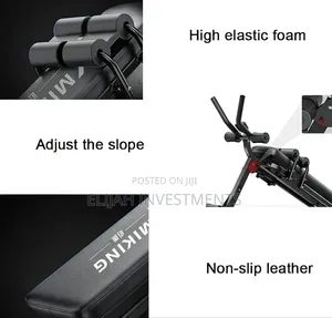 Adjustable Abdominal and Sit-Up Exercise Bench