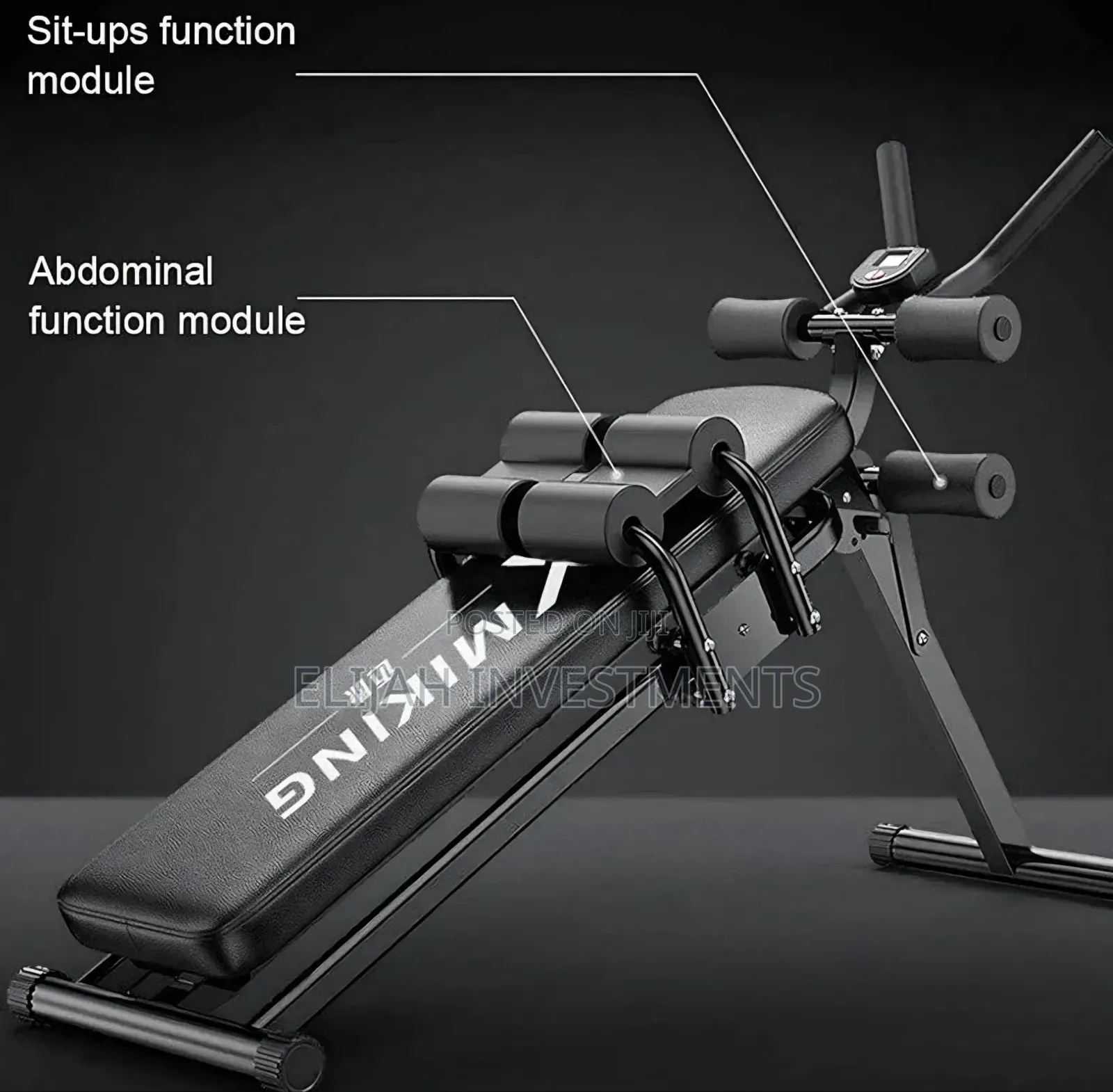 Adjustable Abdominal and Sit-Up Exercise Bench