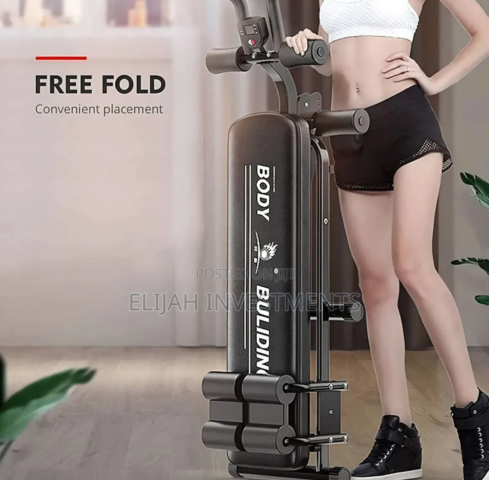 Adjustable Abdominal and Sit-Up Exercise Bench