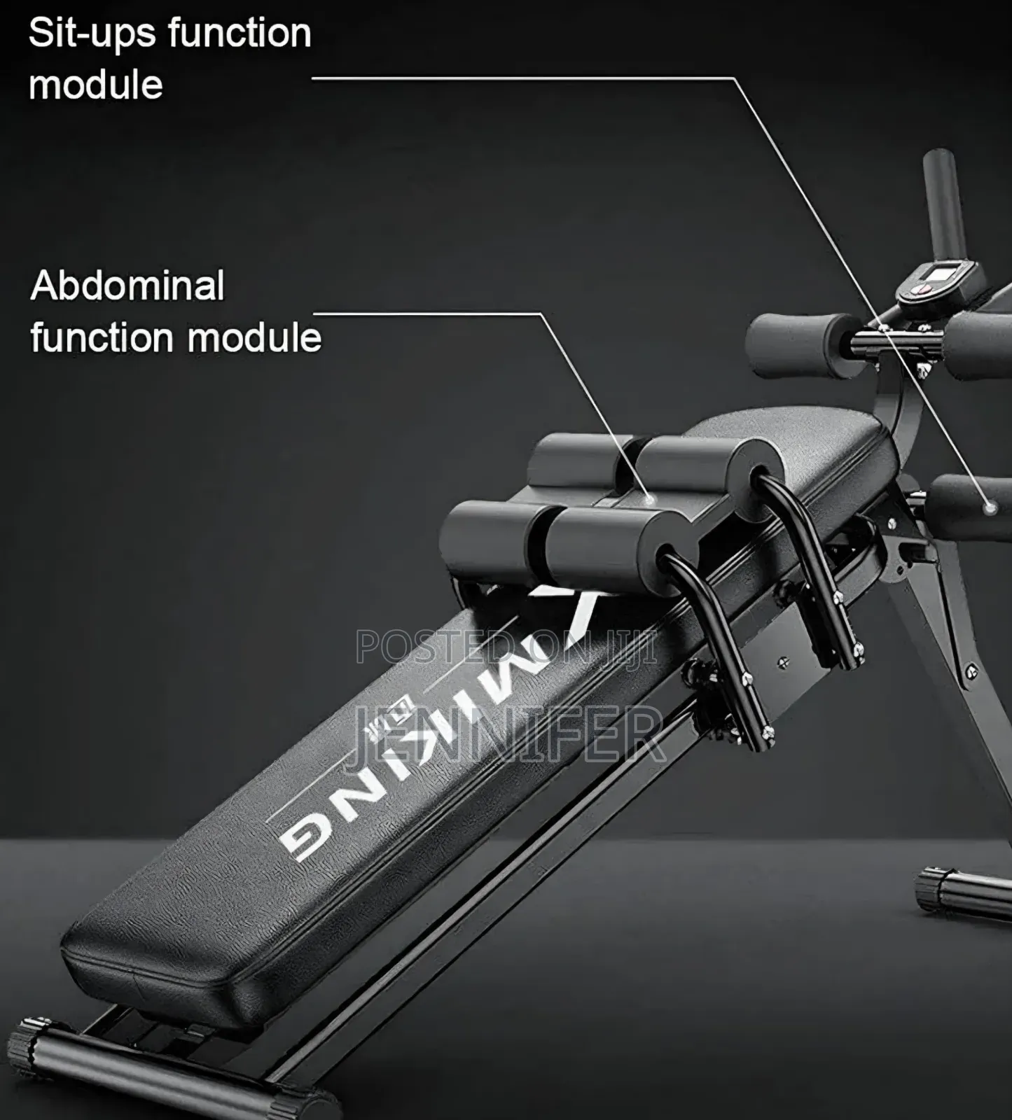 Adjustable Abdominal and Sit-Up Exercise Bench
