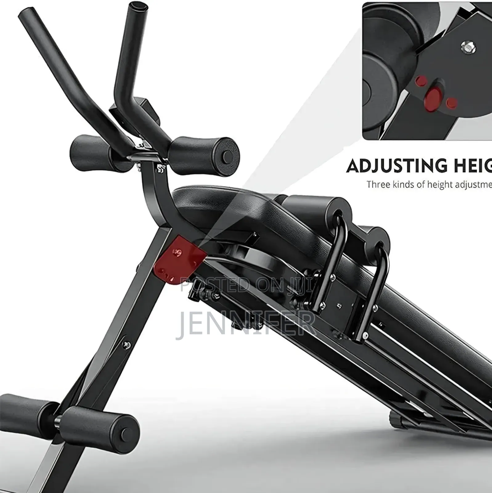 Adjustable Abdominal and Sit-Up Exercise Bench