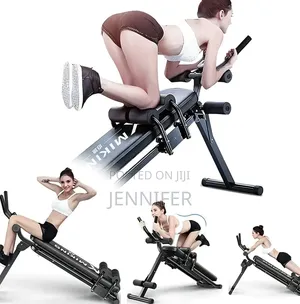 Adjustable Abdominal and Sit-Up Exercise Bench