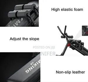 Adjustable Abdominal and Sit-Up Exercise Bench