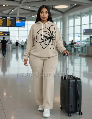 Floral Sweater Ladies Two Piece