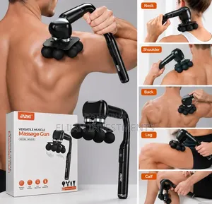 MDHL Deep Tissue Massage Gun – 10 Heads Portable Body Massager