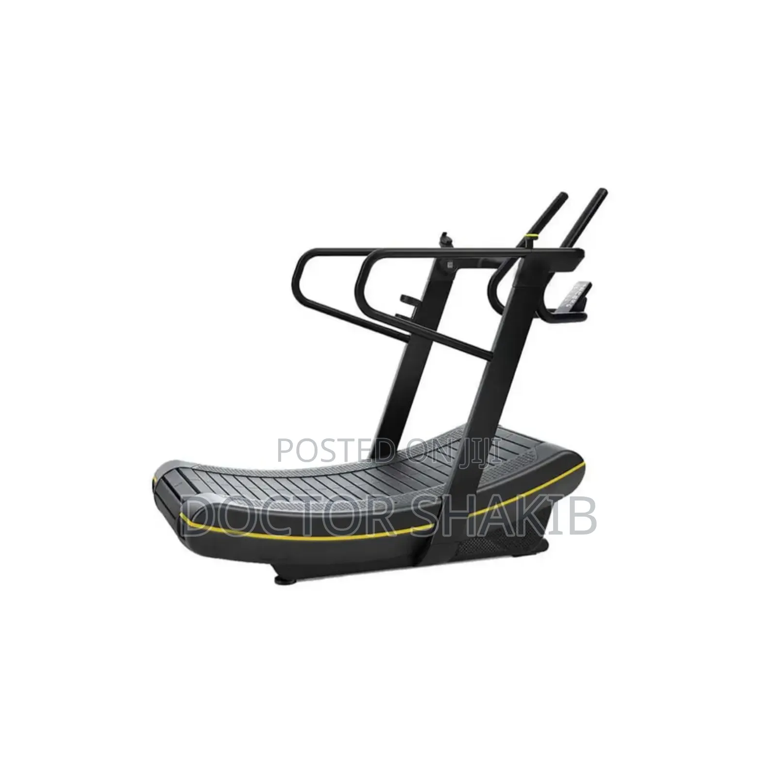 Non-Motorized, Self-Powered Curved Treadmill