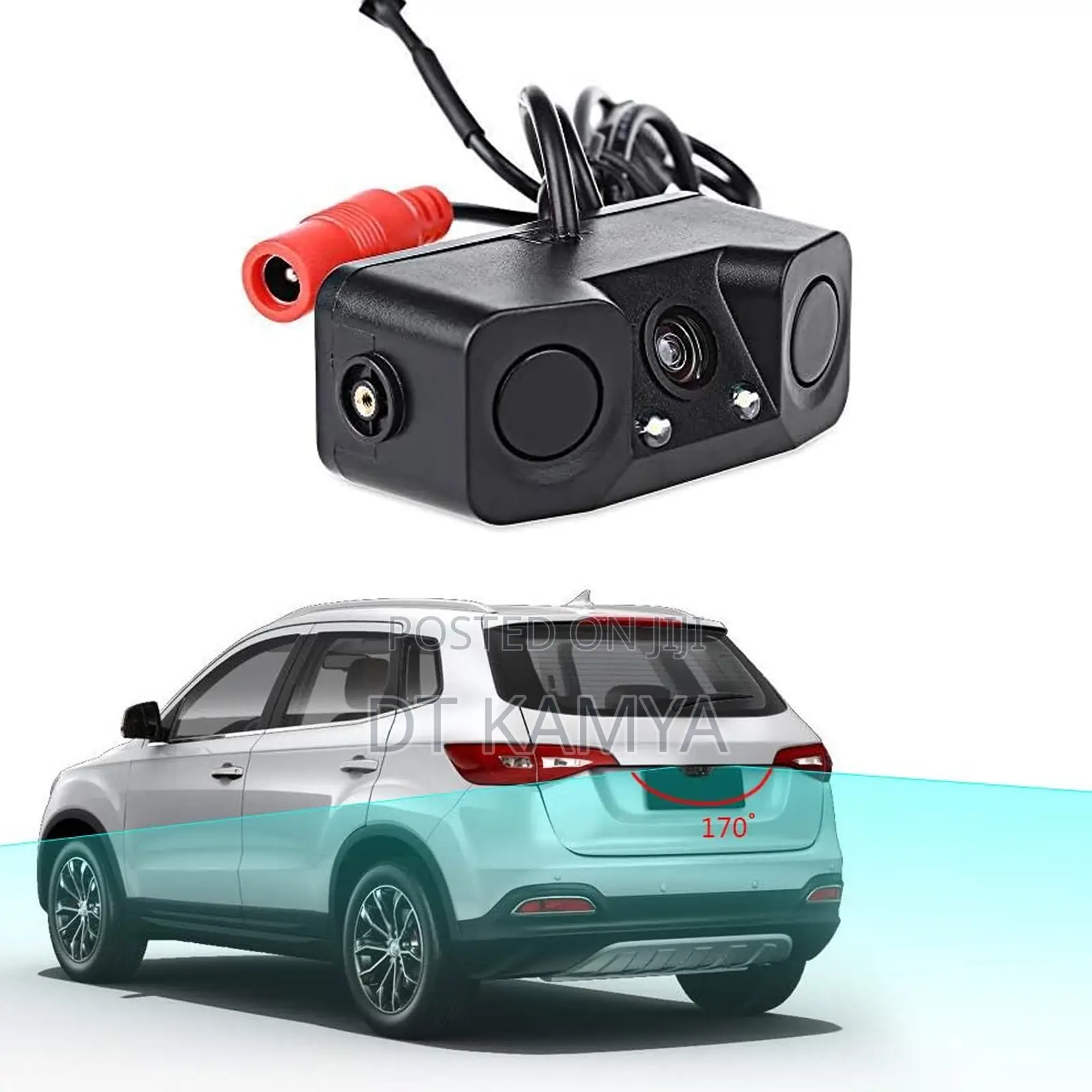 3 in 1 Reversing Camera 720p With Parking Sensors Beepers