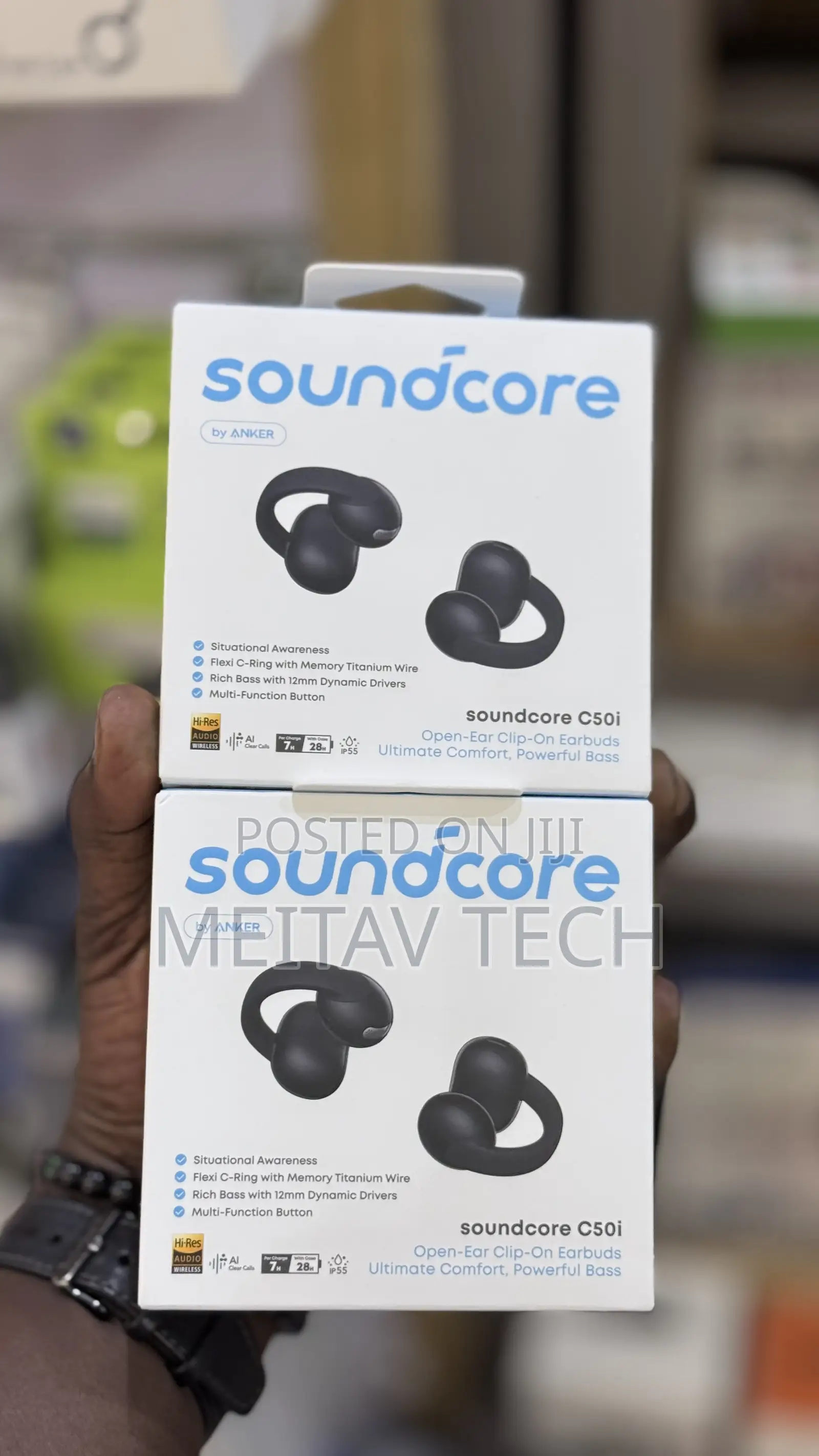 Anker Soundcore C50i Open-Ear Headphones,