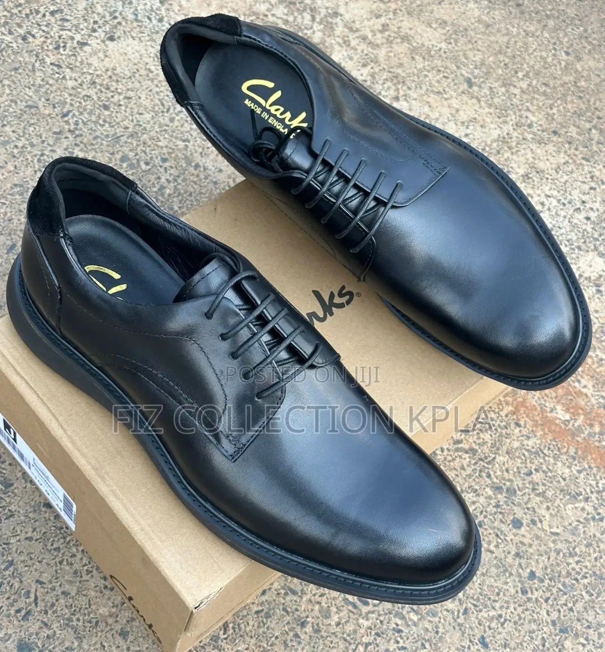 Clarks Black Crown