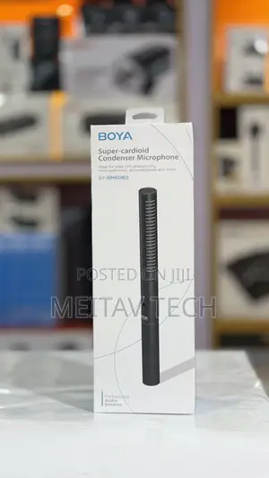 Boya by-Bm6060 Is a Super-Cardioid Condenser Microphone
