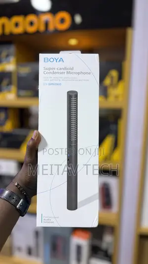 Boya by-Bm6060 Is a Super-Cardioid Condenser Microphone