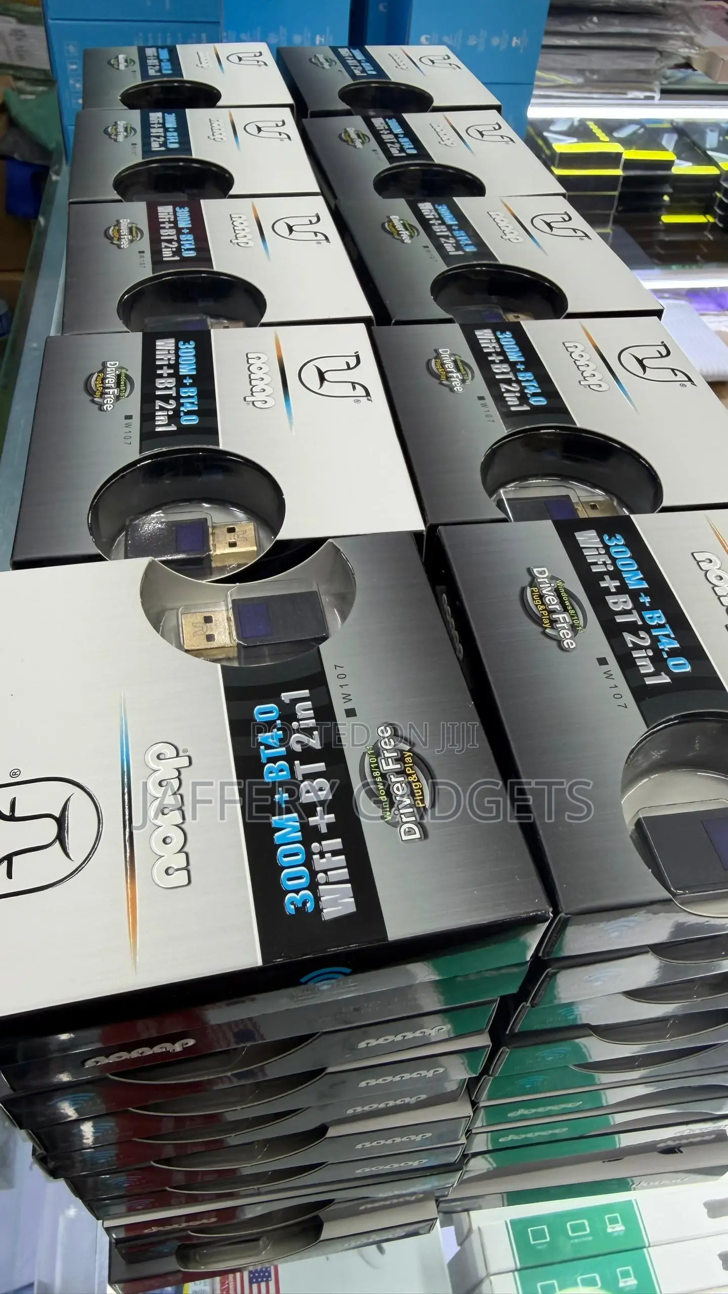 Nonap W107 Wifi + Bluetooth 2-in-1 Adapter