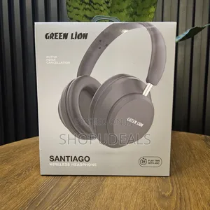 Green Lion Santiago Wireless Headphone - Black