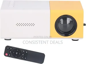 Mini Projector, Portable Projector 1080p for Cartoon