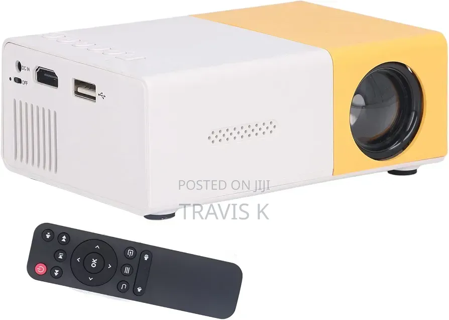 Mini Projector, Portable Projector 1080p for Cartoon
