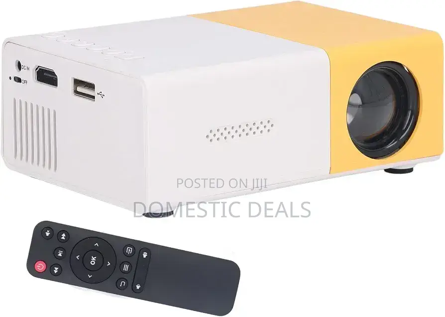Mini Projector, Portable Projector 1080p for Cartoon