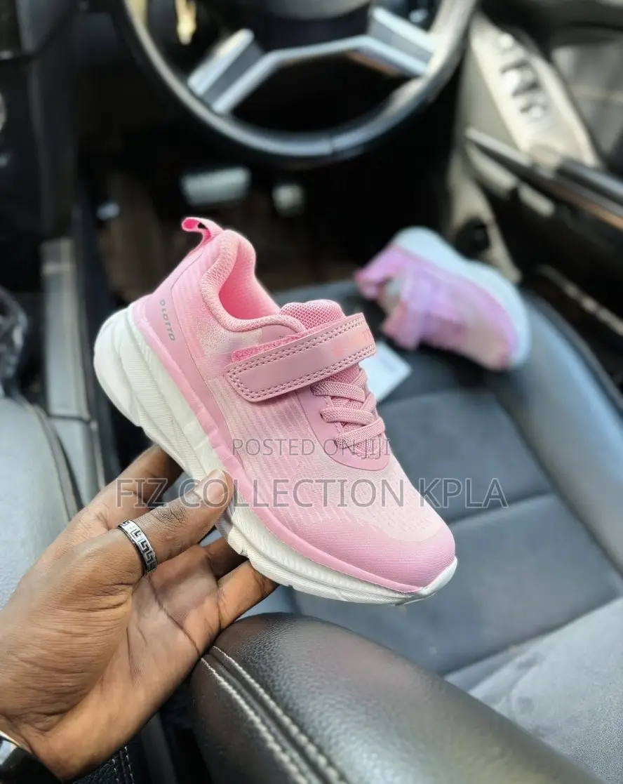 Lotto Pink Rush Velcro Runner