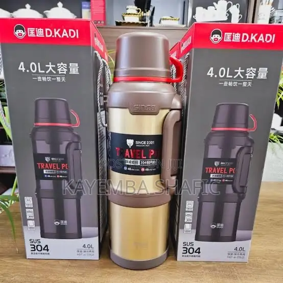D.Kadi 4.0l Heavy Duty Travel Pot Vacuum Flask