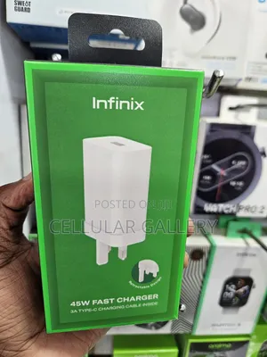 Infinix 45w Charger Type-C Original