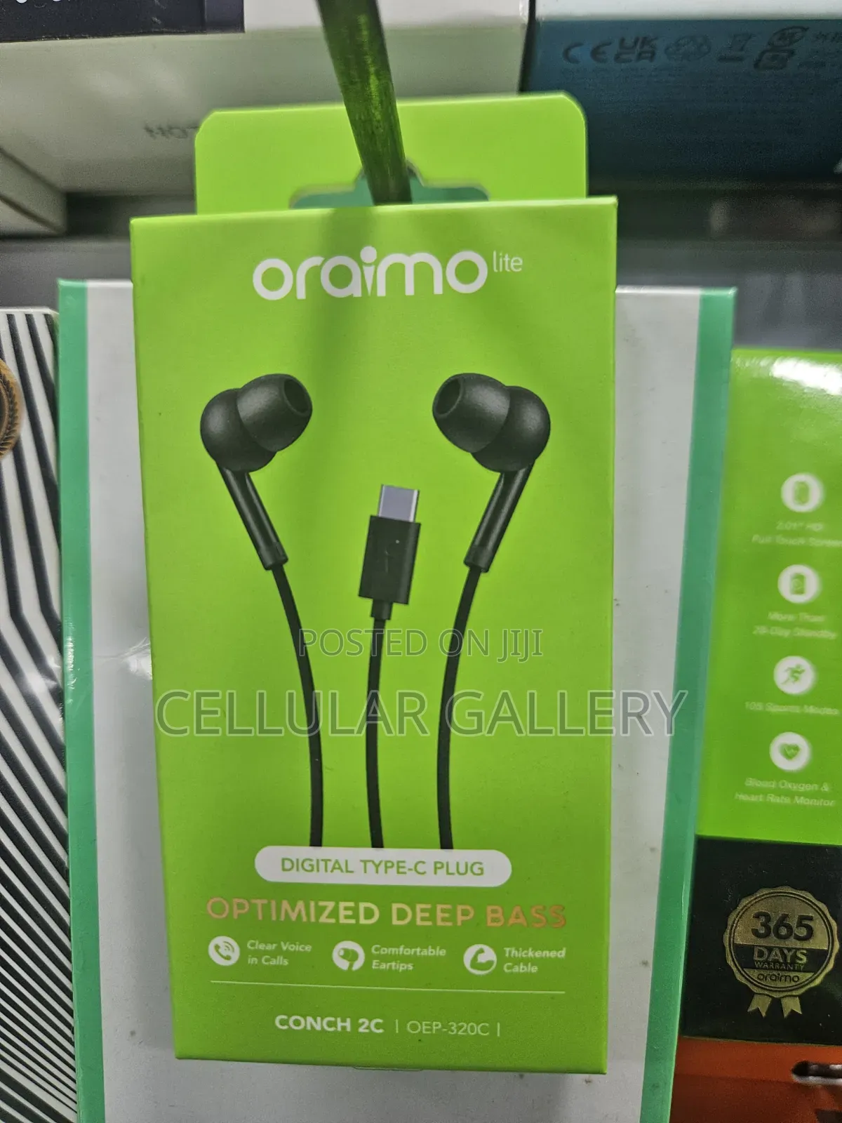 Oraimo Type-c Earphones Conch 2c