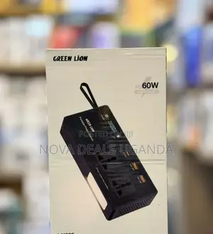 Green Lion Volt Mate 27000mah Power Station 60w Usb-c Cable