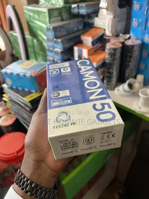 New Tecno Camon 50 256 GB Black