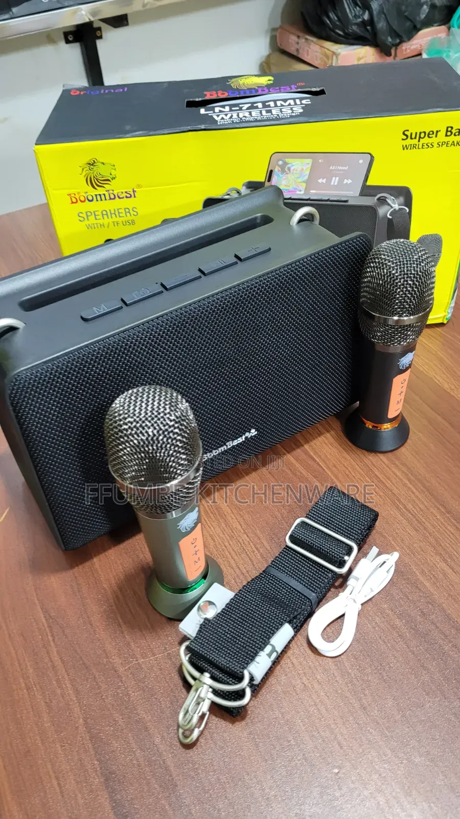 Wireless Speaker or Bluetooth Speaker Boombest Ln711mic