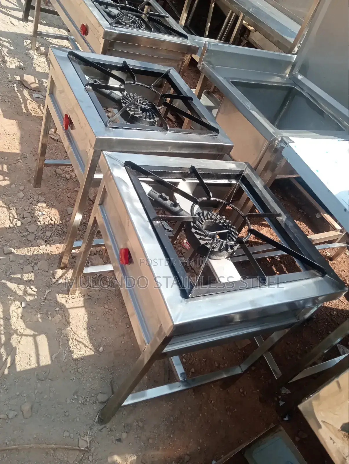 Commercial Stainless Gas Burner Single Burner