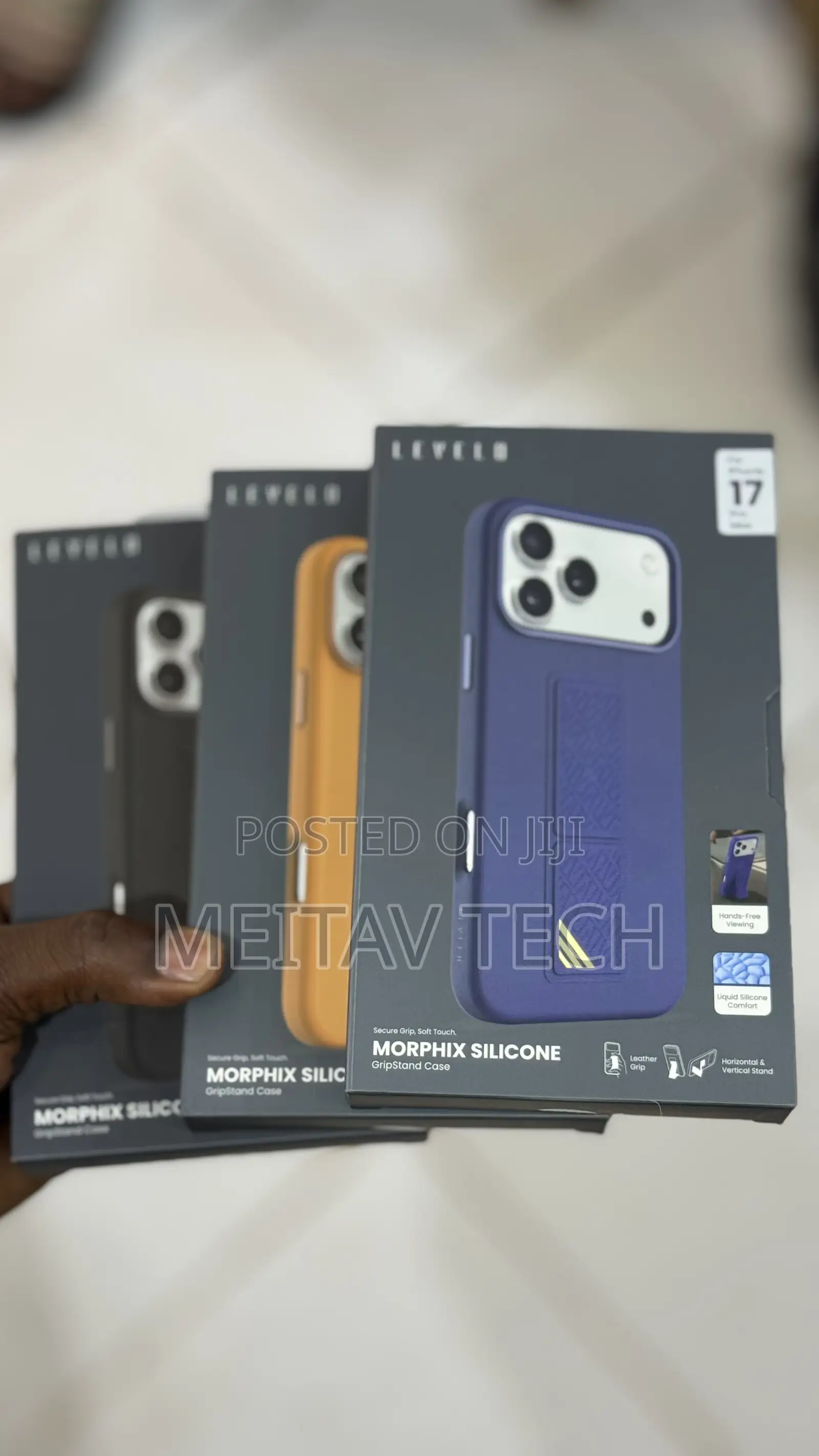 Levelo Morphix Cuero iPhone 17 Pro and Pro Max