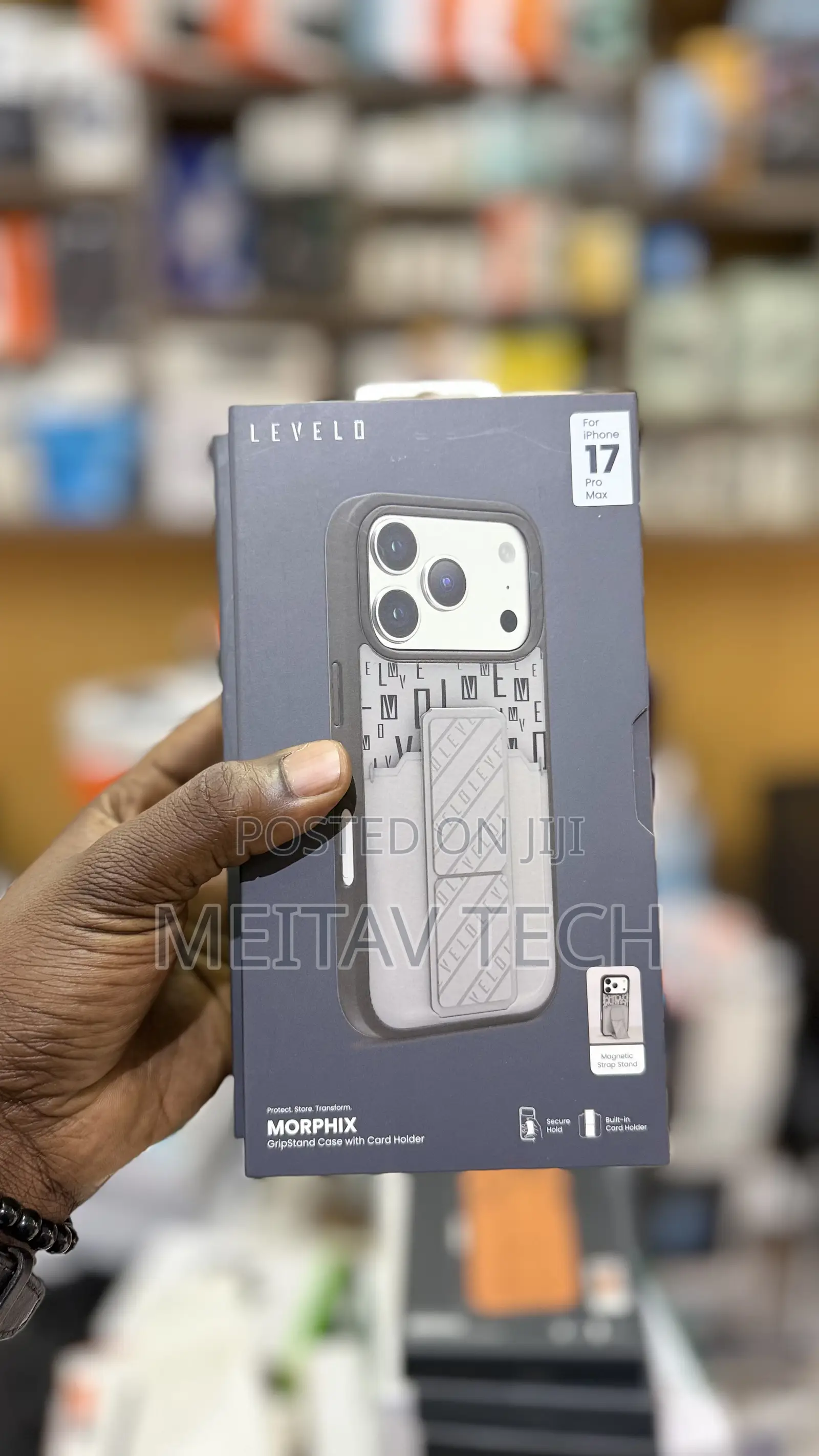 Levelo Morphix Cuero iPhone 17 Pro and Pro Max