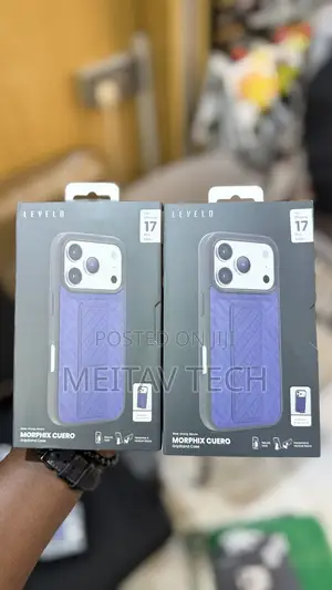 Levelo Morphix Cuero iPhone 17 Pro and Pro Max