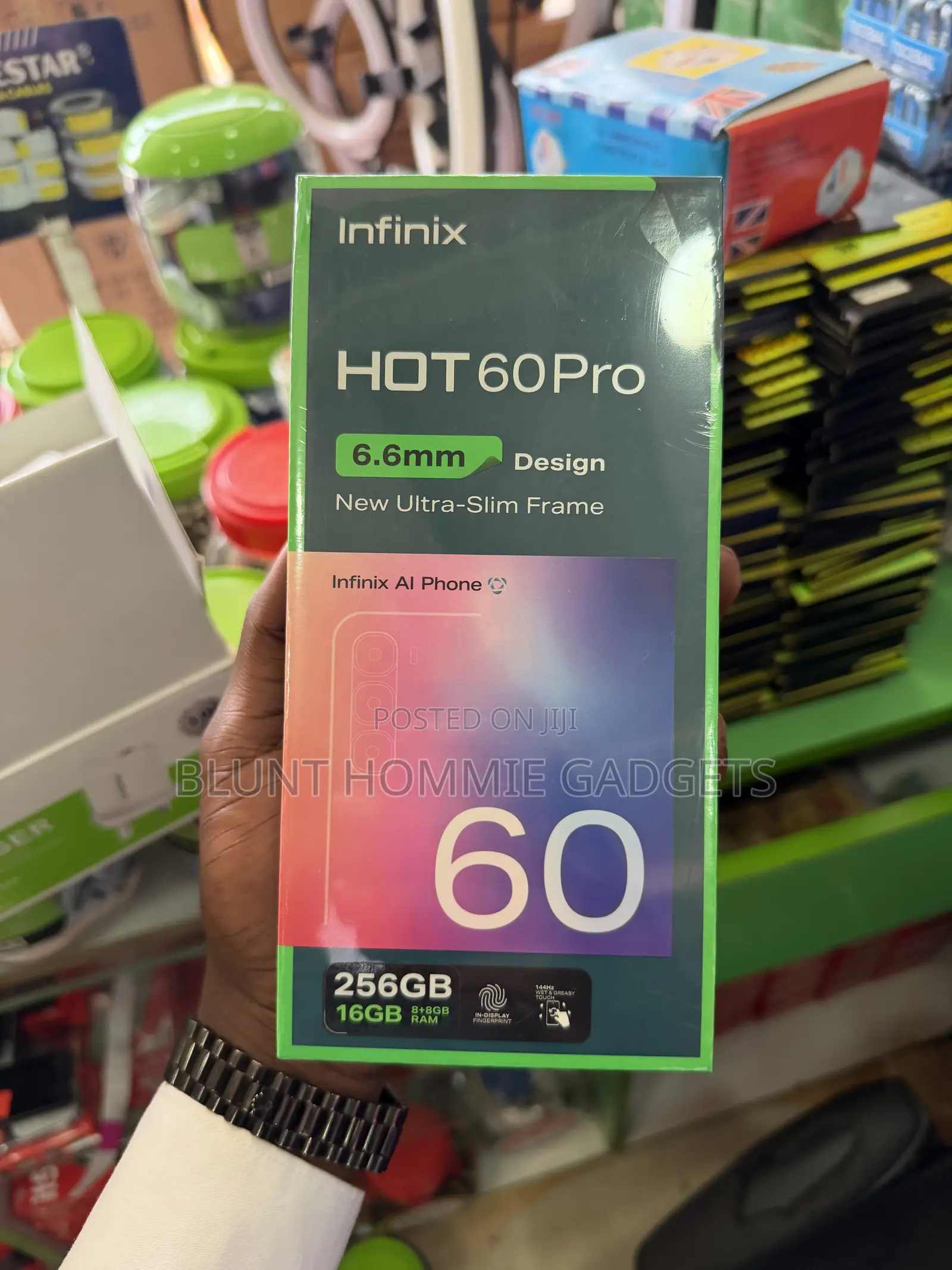 New Infinix Hot 60 Pro 256 GB Black
